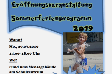 Eröffnung Sommerferienprogramm