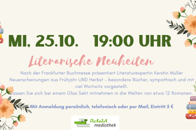 Literaturneuheiten Frühling/Herbst 2023