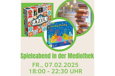 Spieleabend in der Mediothek
