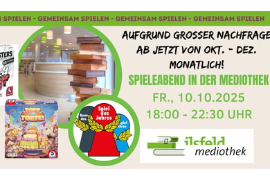 Spieleabend in der Mediothek