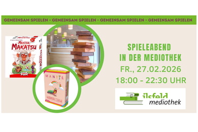 Spieleabend in der Mediothek