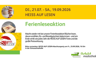 Sommerferien-Leseaktion HEISS AUF LESEN