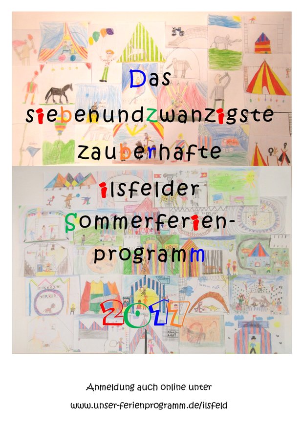 Titelseite Sommerferienprogramm
