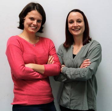 Julia Zocher und Tamara Simpfendörfer