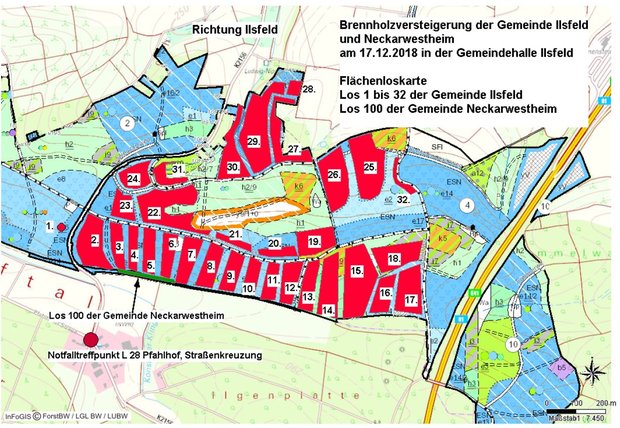 Flächenloskarte 2018