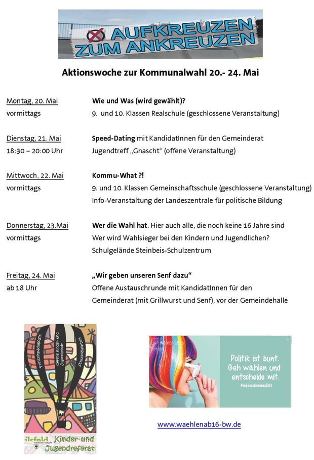 Aktionswoche Kommunalwahl