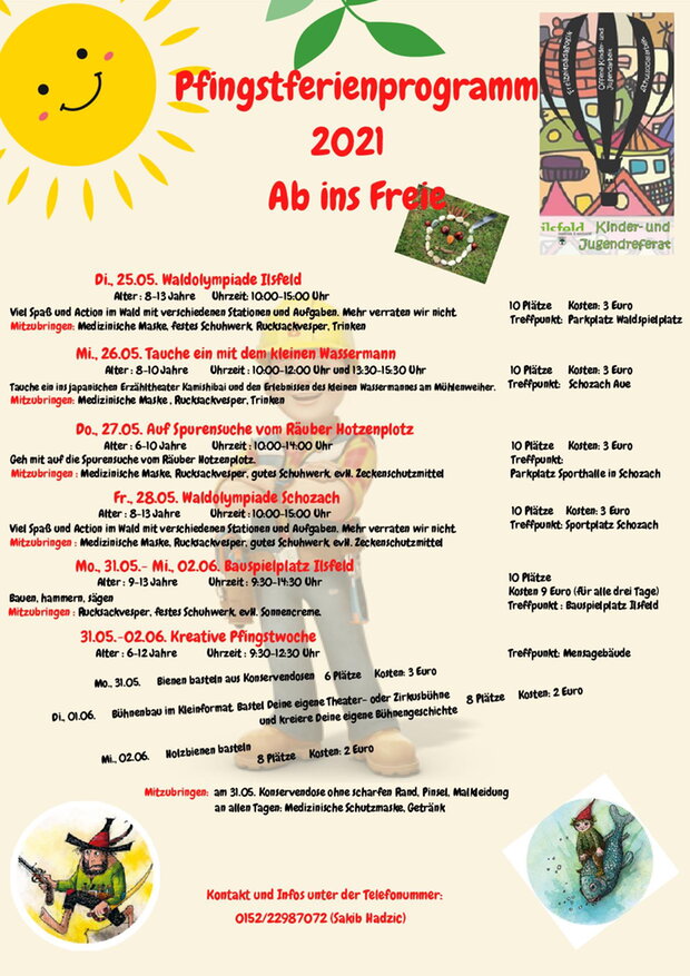 Pfingstferienprogramm