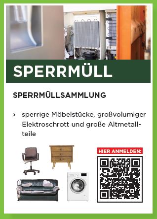 Abfallwirtschaft 2026 Sperrmüll