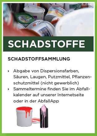 Abfallwirtschaft 2026 Schadstoffe