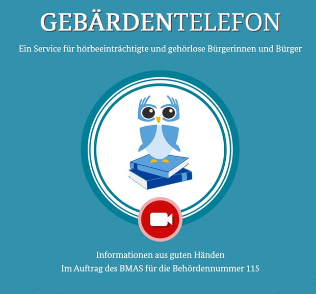 Gebärdentelefon (in neuem Fenster)